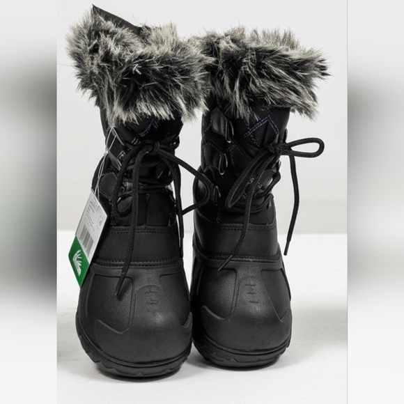 342 Itasca Ice Princess Youth Grway Winter Snow Boots - Picture 2 of 5